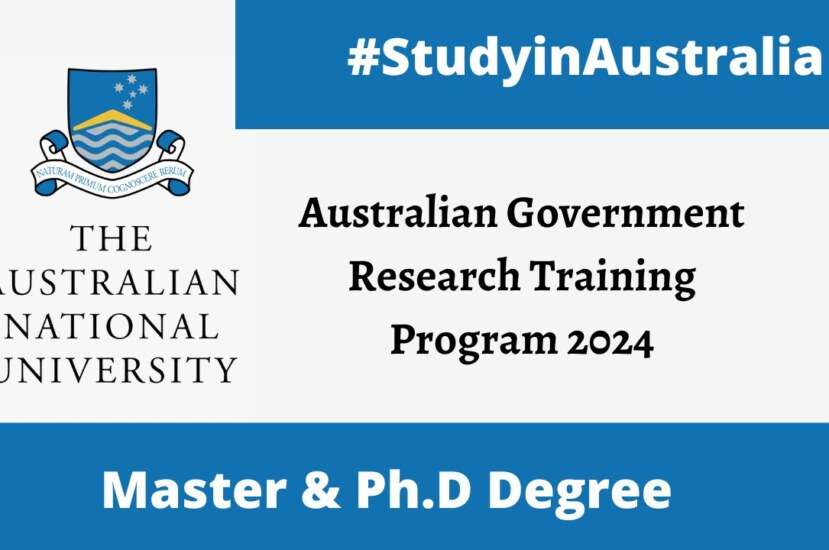 [Scholarships]Australia National University AGRTP Scholarship Program 2024 | Fully Funded – Community Forum