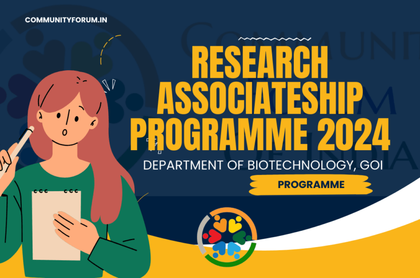 Department of Biotechnology Announces Call for Applications for Research Associateship Programme 2023-2024 (Call-II)