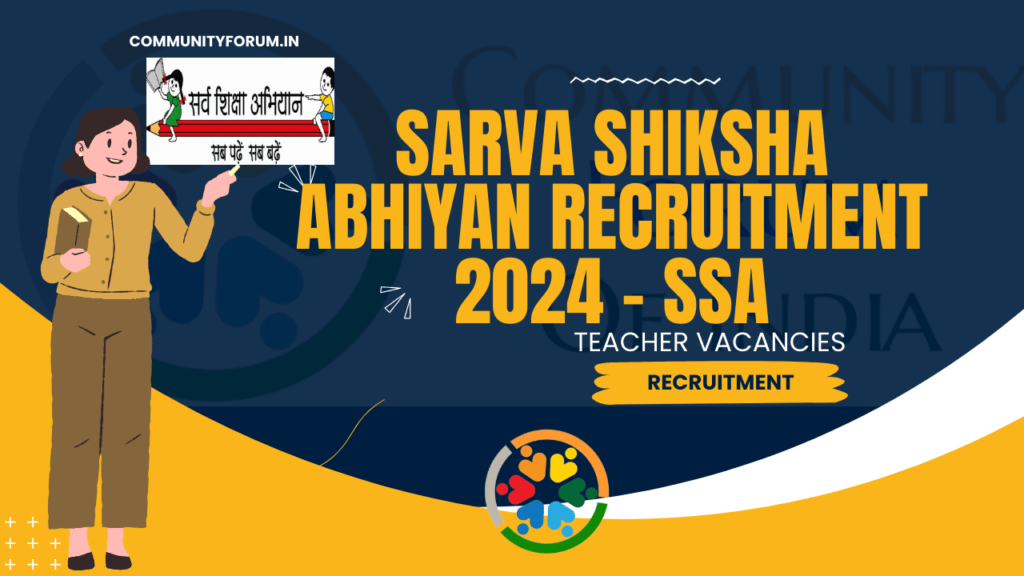 Sarva Shiksha Abhiyan Recruitment 2024 image
