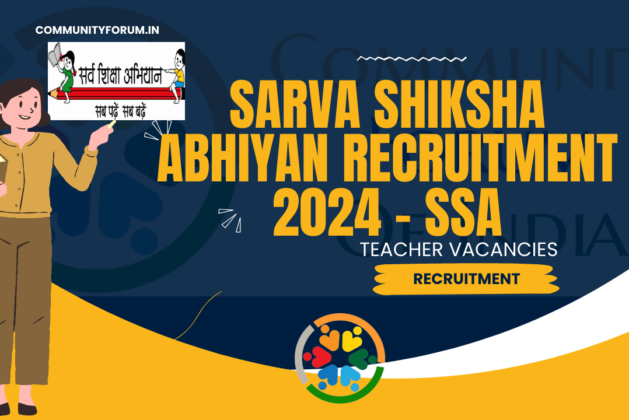 Recruitment: Sarva Siksha Abhiyan Recruitment 2024, Vacancy, Process, Salary and more