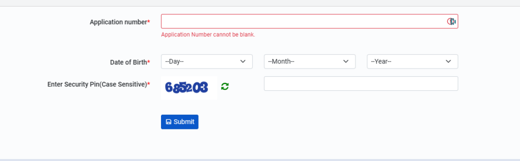 NTA JEE Mains Paper 1 City Intimation Slip Website